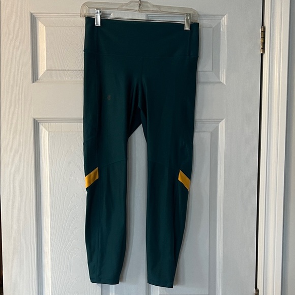 Under Armour Pants - Under Armour Teal and Yellow Leggings